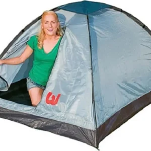 Tenda da campeggio 2 posti apertura classica con zanzariera