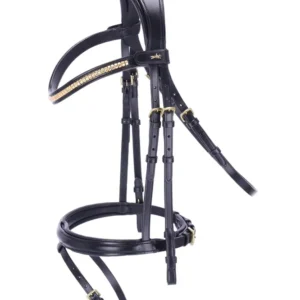 Testiera Schockemoehle Sports SP Monza C Black/Gold C