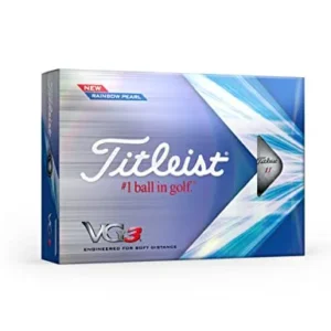 TITLEIST Palline da Golf 2022 Modello VG3 Perla Arcobaleno 12 Pezzi