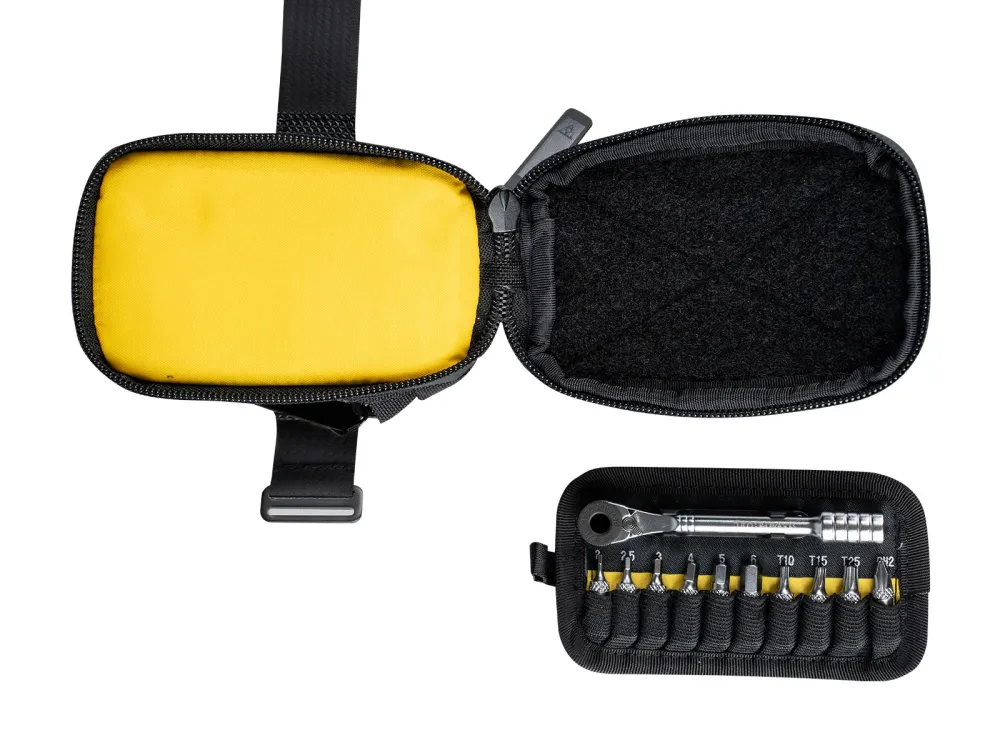 TOPEAK ELEMENTA GEARBAG Borsa da sella con attrezzi Nero