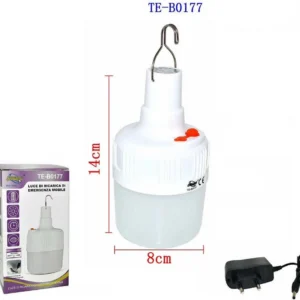 Torcia Lanterna Portatile Led Da Campeggio Gancio Luce Bianca Emergenza Te-b0177