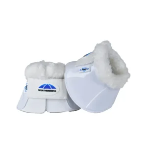 Tough-Tec Impact stinchiere con bordo pile White/White F