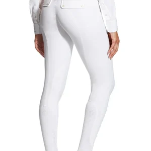 Tri Factor pantaloni con patch al ginocchio da donna White 34 Long