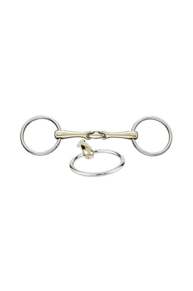 KK Ultra filetto, doppio snodo, 16 mm, Sensogan, con cristalli 125 mm