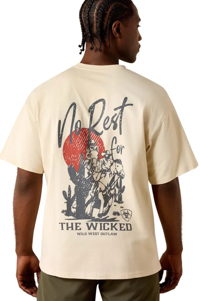 Uomo Wicked Boxy t-shirt Sandshell M