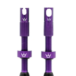 Valvole tubeless PEATY'S x Chris King MK2 Presta 60 mm (x2) Viola