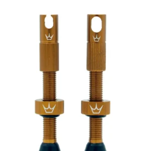 Valvole Tubeless PEATY'S x Chris King MK2 Presta 42 mm (x2) Bronzo