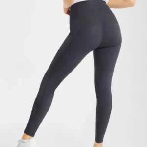 Vilma leggins da equitazione da donna con full seat e effetto rinfrescante Odyssey Navy 32