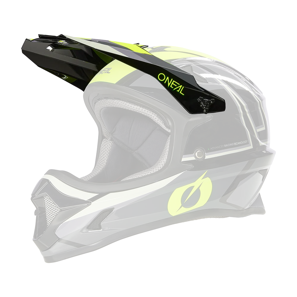 VISOR SONUS Helm SPLIT black/neon yellow