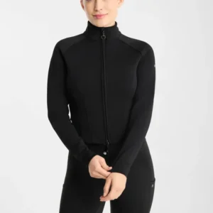 Viveka giacca da allenamento traforata da donna Black 44