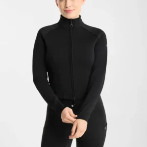 Viveka giacca da allenamento traforata da donna Black 44