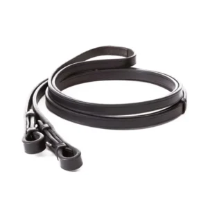 Weymouth bridle leather reins, 14 mm Brown/Brown F