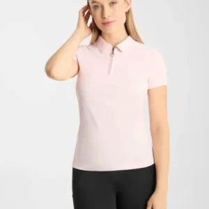 Willow Maglia polo funzionale da donna Barely Pink 44