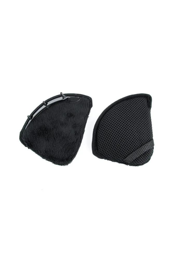 Winter Set paraorecchie per caschi da equitazione, vari modelli Black 60-63