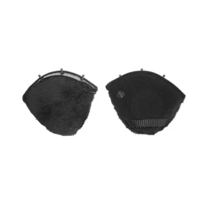 Winter Set paraorecchie per casco da equitazione Mistrall Black 060-x-063