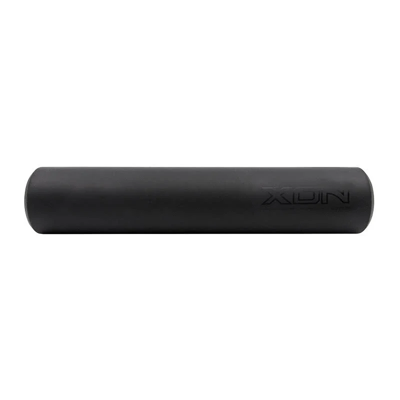 Manopola Silicone 125x30mm Nero - Tappi Inclusi XON