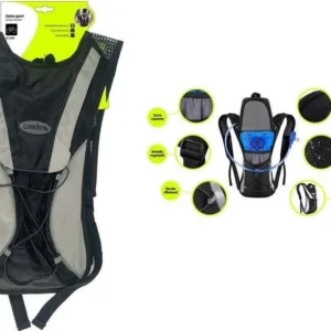 Zaino Zainetto Design Sottile Ultraslim Per Sport Bici Bicicletta Corsa Xc-2659