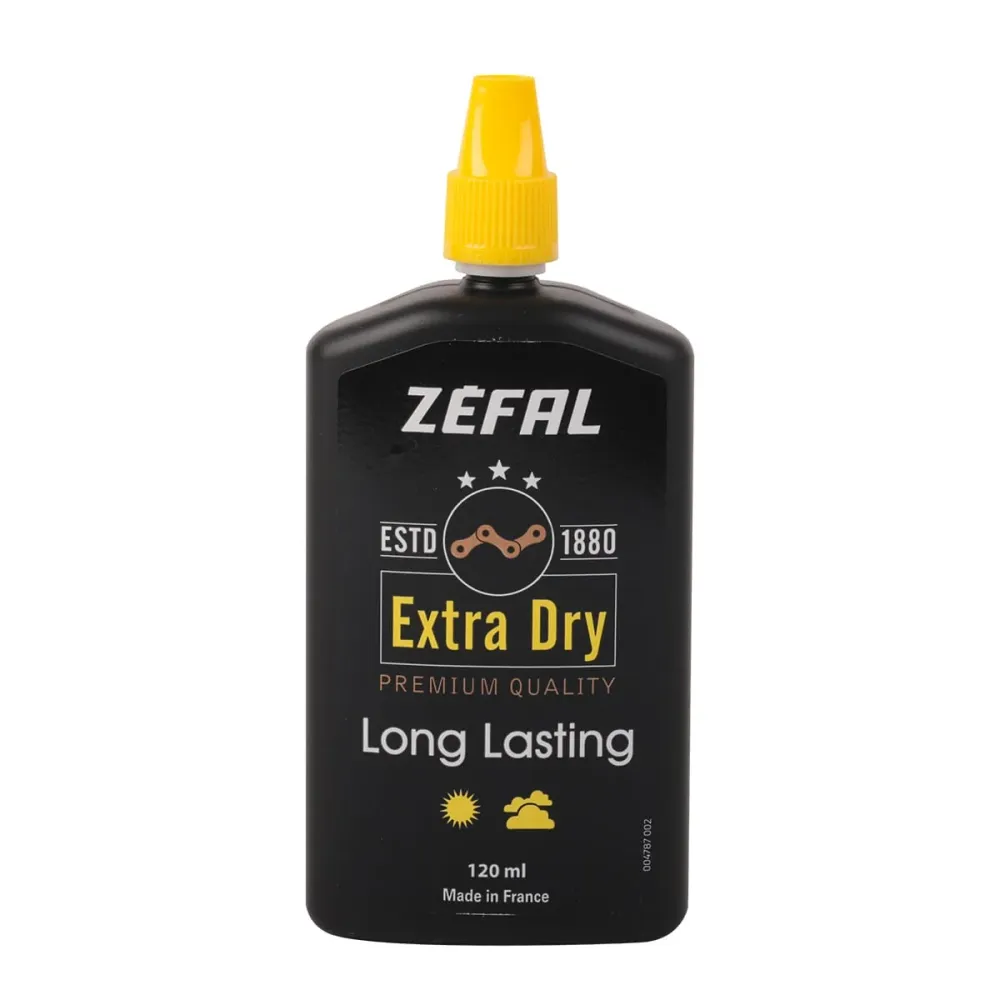 ZEFAL EXTRA DRY WAX Lubrificante Cera per catene - Tutte le condizioni (120 ml)